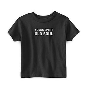 Knowlita NWT Kids T-Shirt Young Spirit Old Soul 3T
